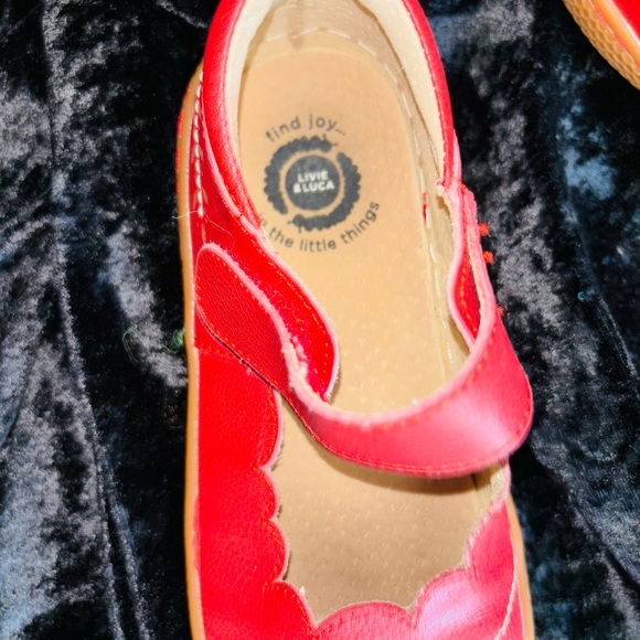 Livie & Luca Smooth Leather Juniper Mary Jane in Scarlet - Picture 3 of 7